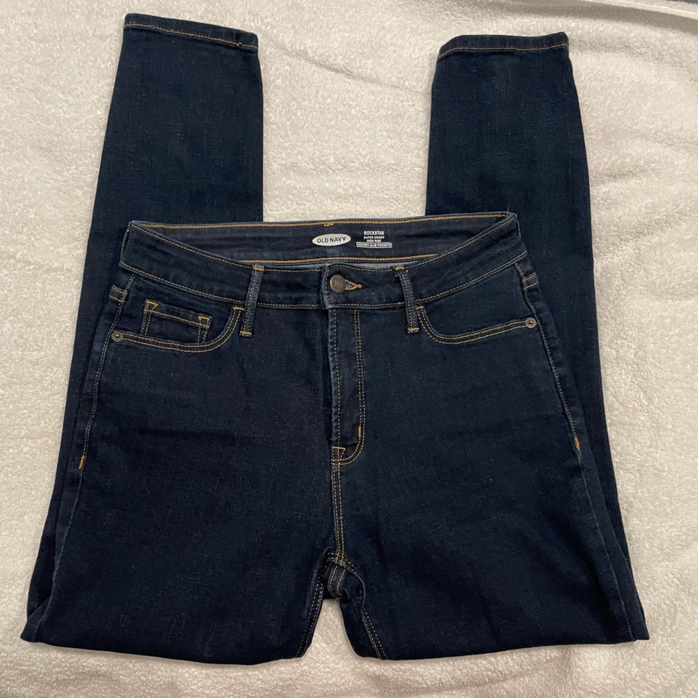 Old Navy Rockstar High-Rise Super Skinny - Sz 6P